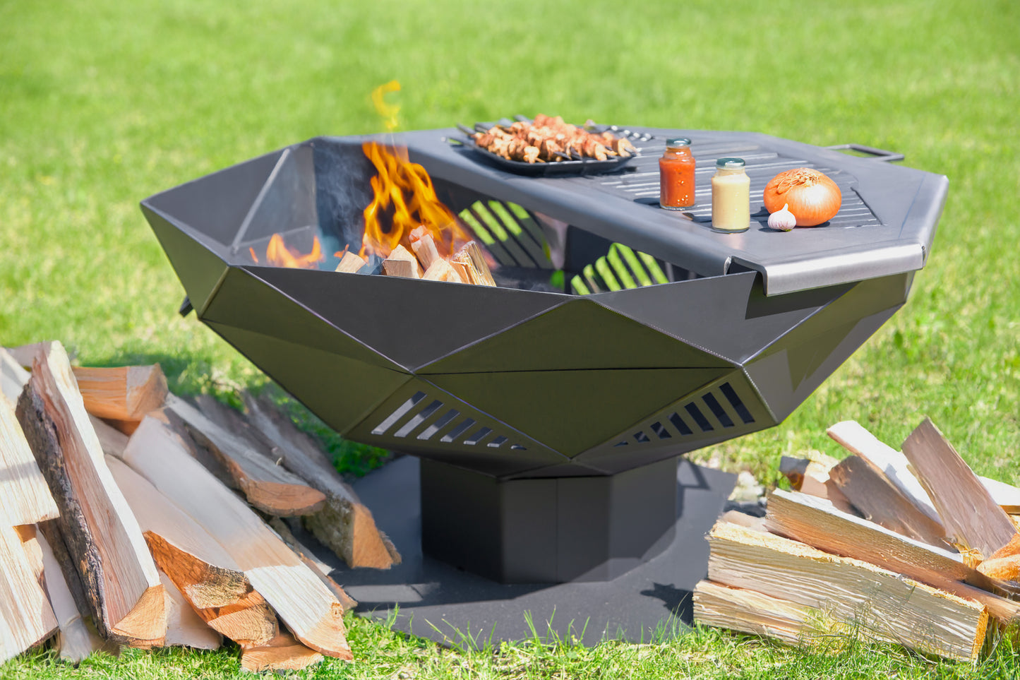 Nordic Glow Fire Pit (GeoMetric)