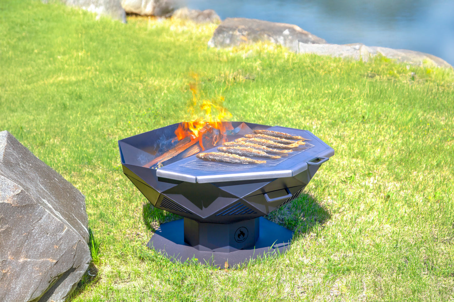 Nordic Glow Fire Pit (GeoMetric)
