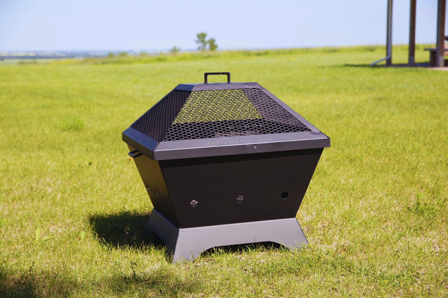 EmberShield Square Firepit (Slanted Square)