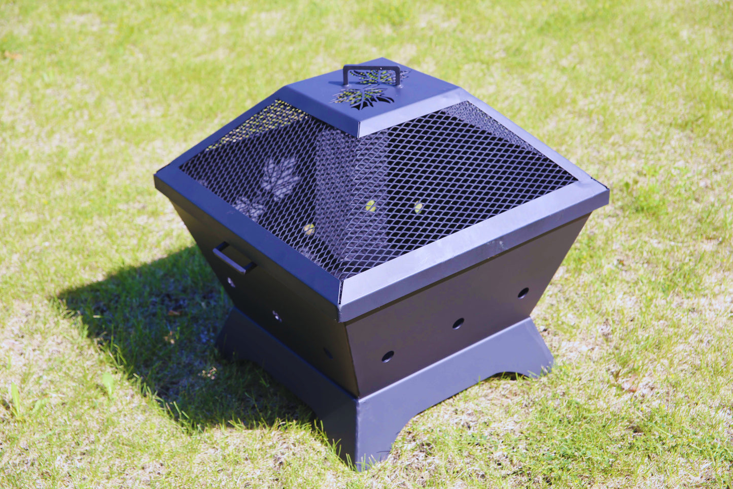 EmberShield Square Firepit (Slanted Square)
