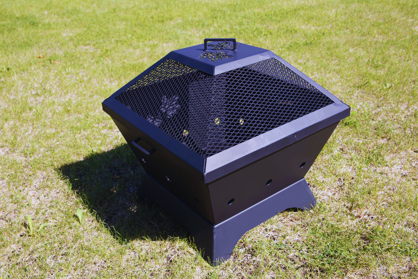 EmberShield Square Firepit (Slanted Square)