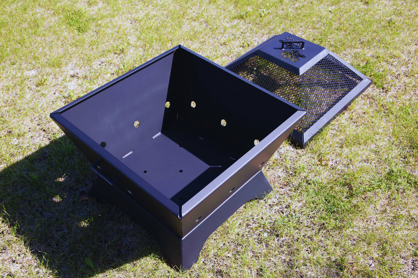 EmberShield Square Firepit (Slanted Square)