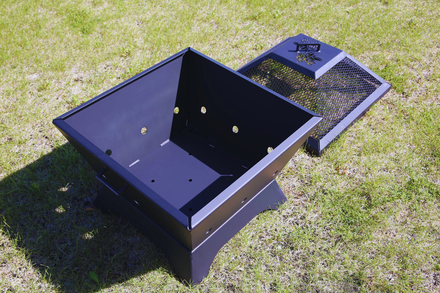 EmberShield Square Firepit (Slanted Square)