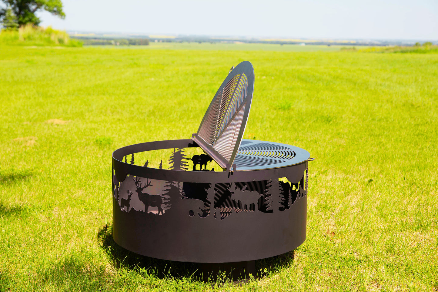 Wildlife Ring Firepit (Round)