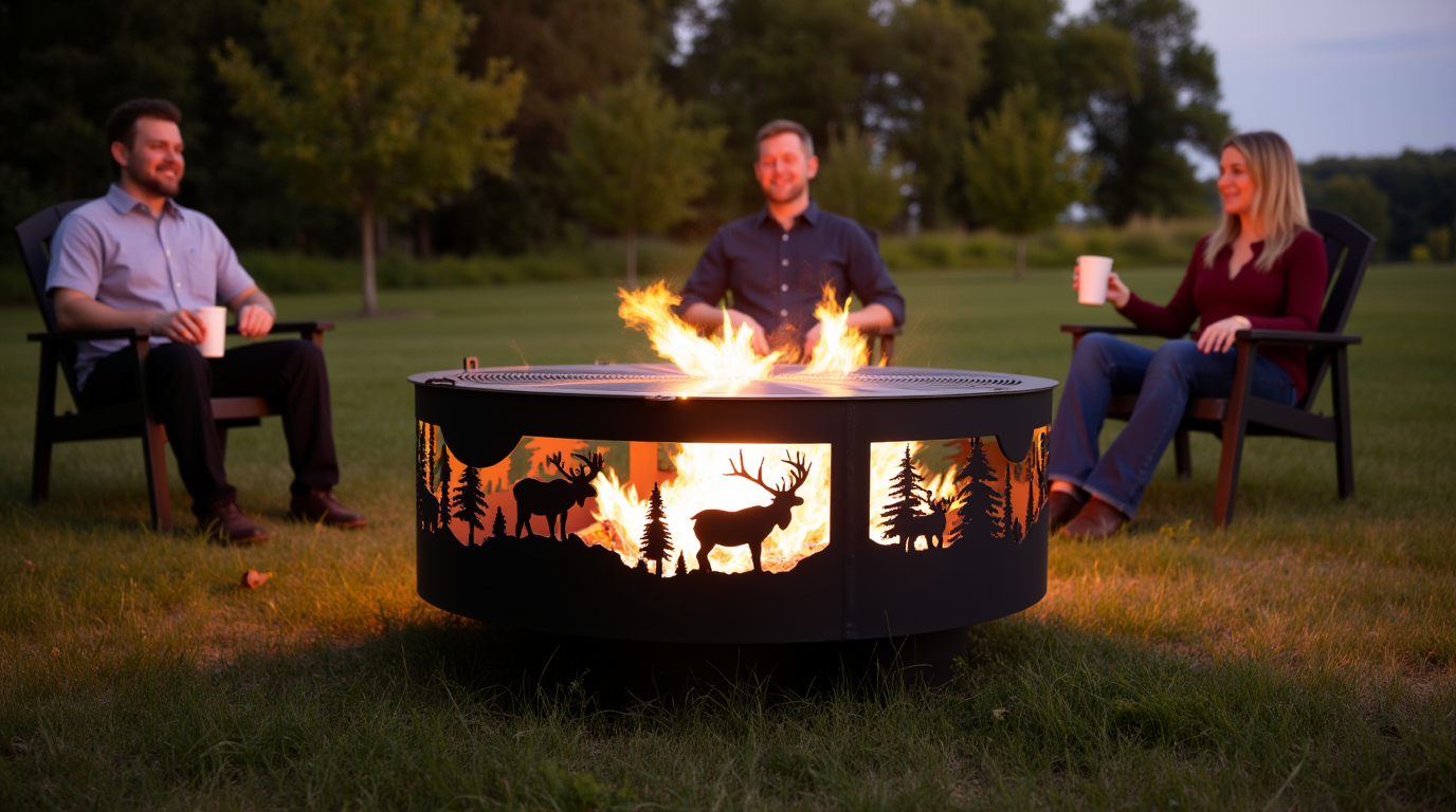 Wildlife Ring Firepit (Round)
