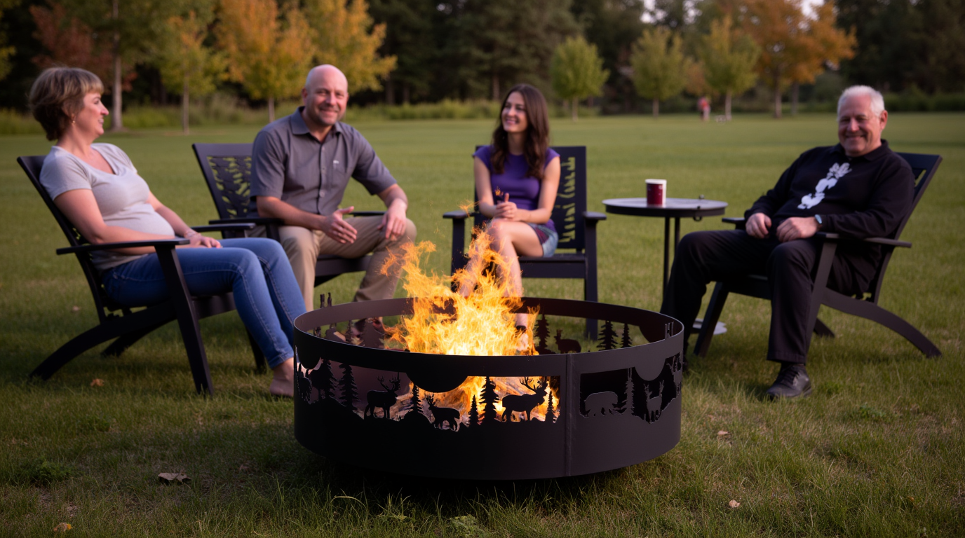 Wildlife Ring Firepit (Round)