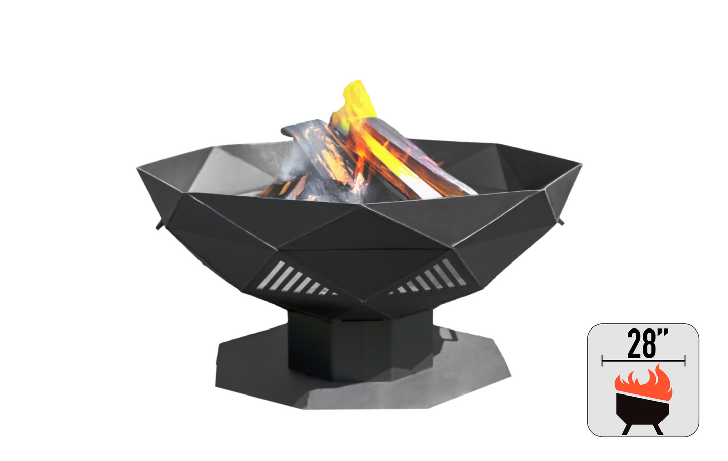 Nordic Glow Fire Pit (GeoMetric)