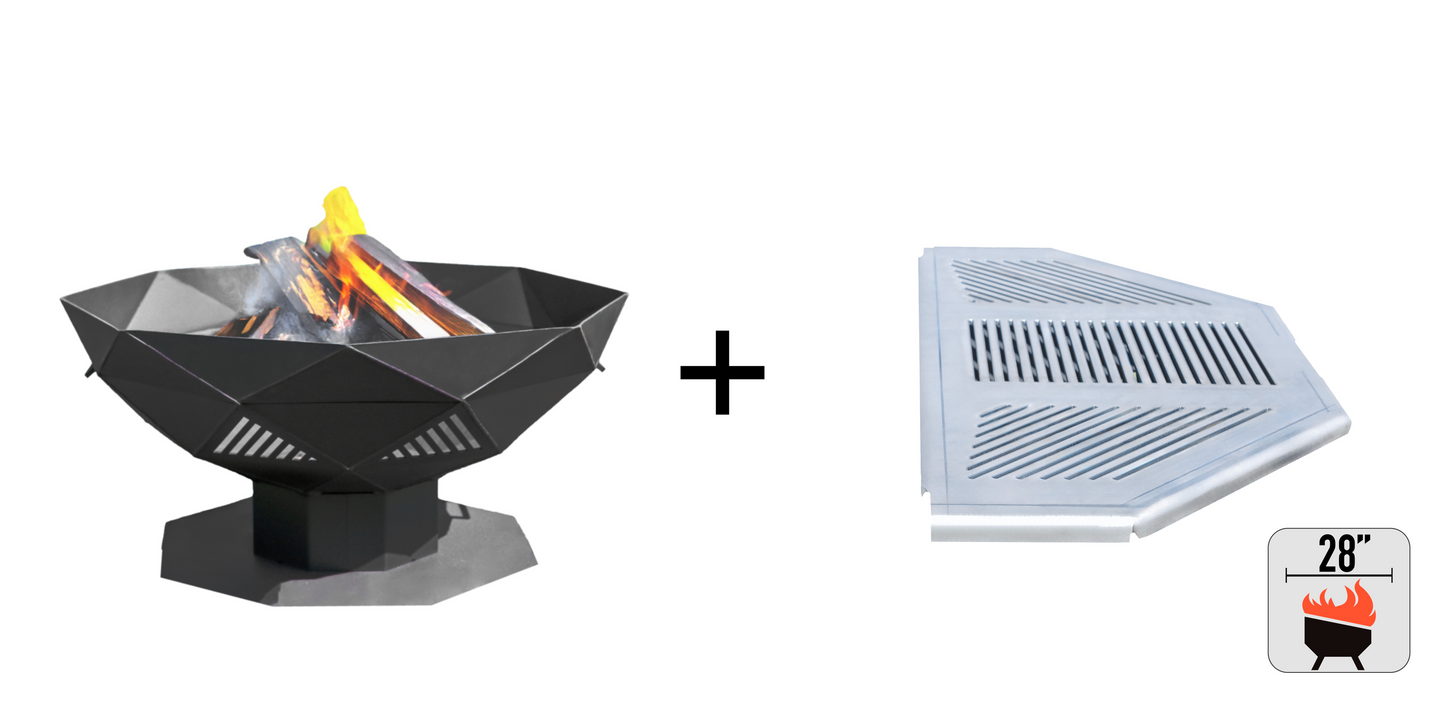 Nordic Glow Fire Pit (GeoMetric)