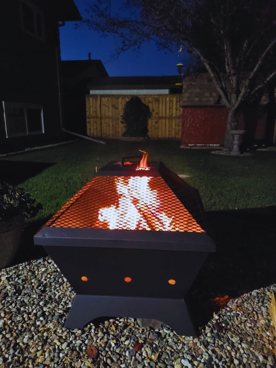EmberShield Square Firepit (Slanted Square)