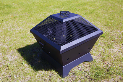 EmberShield Square Firepit (Slanted Square)