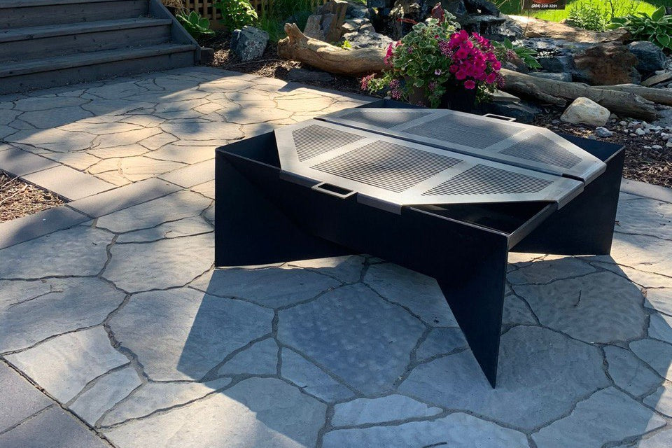 Prairie Edge Square Firepit (Square)